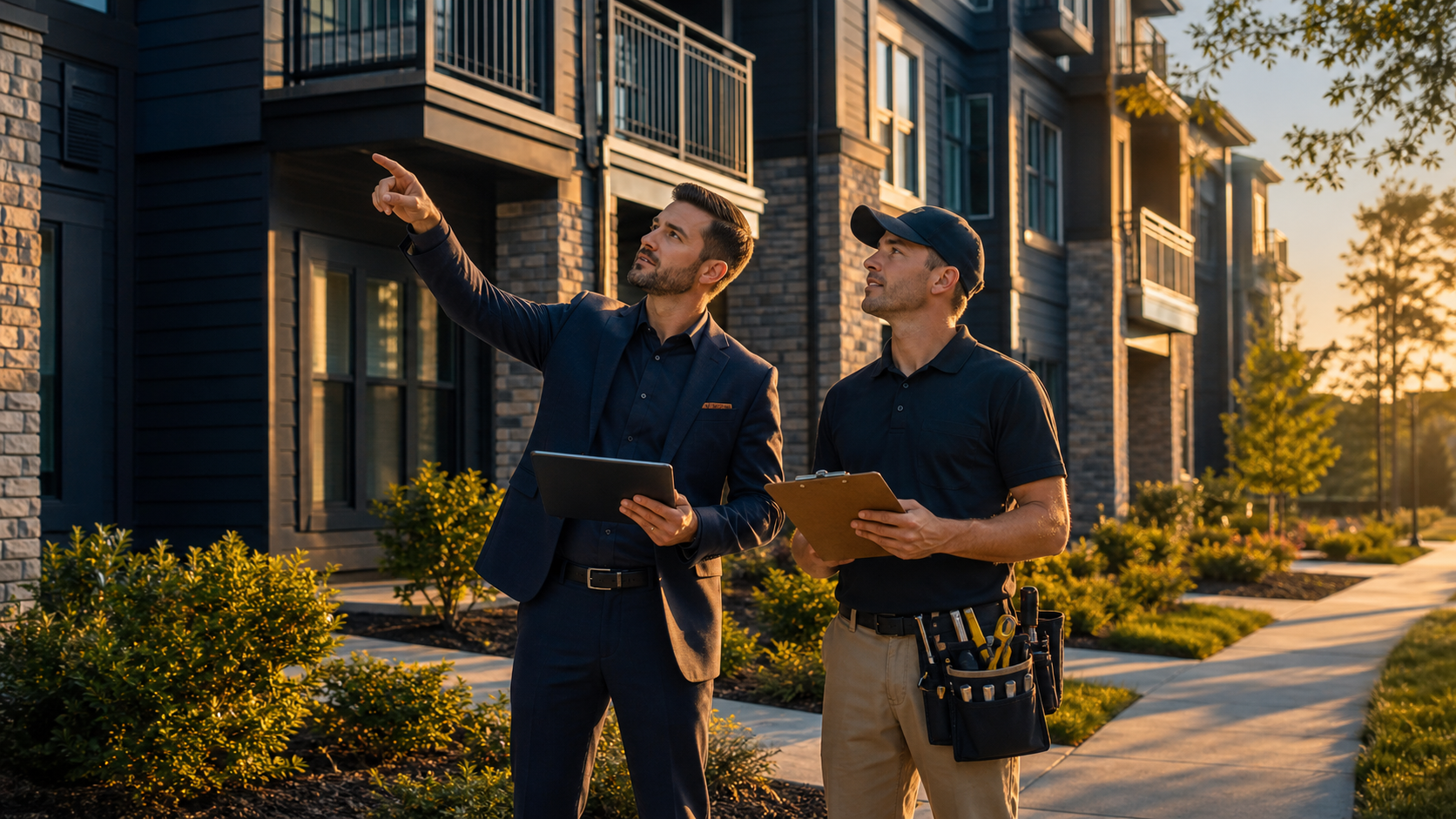 Property inspection and maintenance coordination